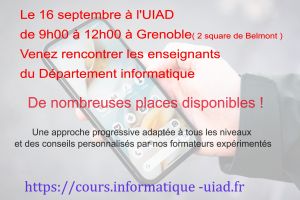 Rencontre département informatique