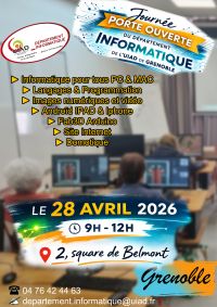 Portes Ouvertes  du Département Informatique